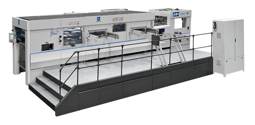 Double-Unit Automatic Heavy-Pressing Hot Stamping & Waste-Removing Die-Cutting Machine