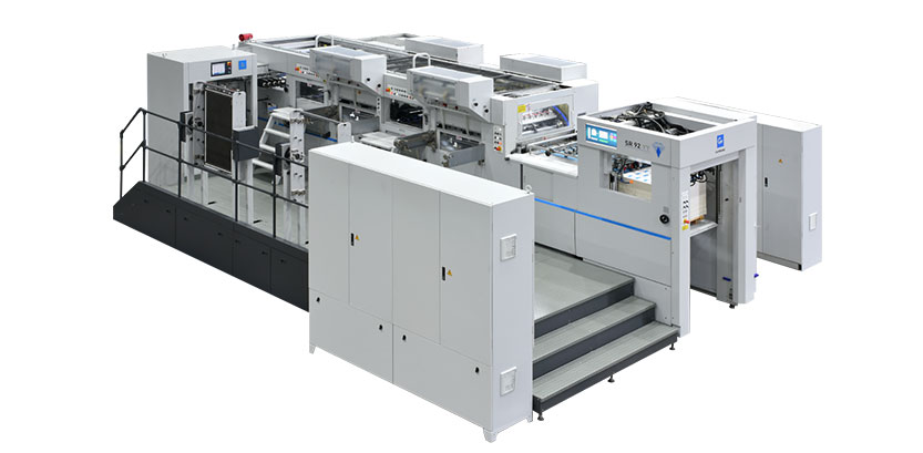 SR920YY Double-Unit Hot Stamping Die Cutting Machine