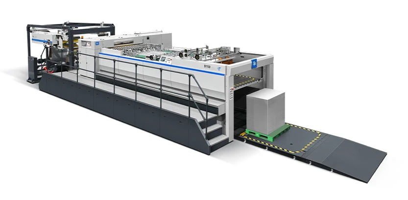/intelligent double rotary sheeter with auto logistics system
