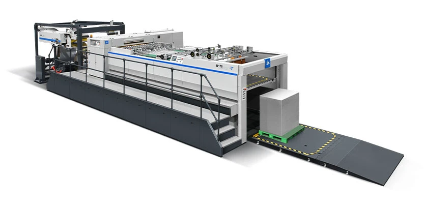 /intelligent double rotary sheeter with auto logistics system