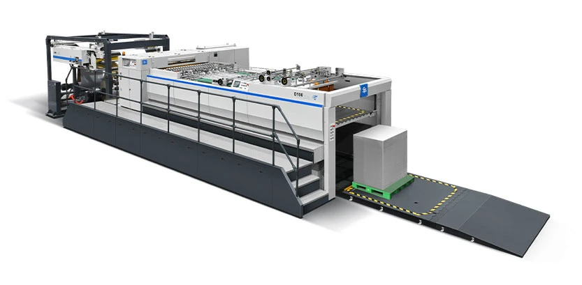 /intelligent double rotary sheeter with auto logistics system
