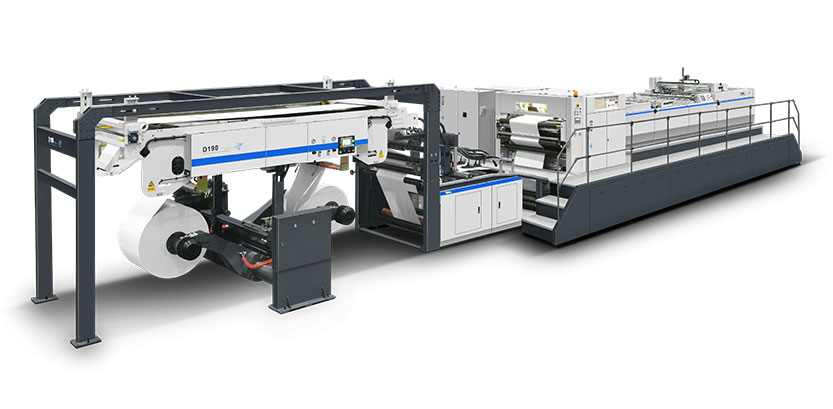 Intelligent Double Rotary Sheeter With Ink-jet (option)