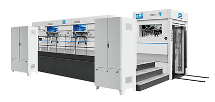Why does your foil stamping machine still need a second operator to clear waste while the first operator reloads the feeder?