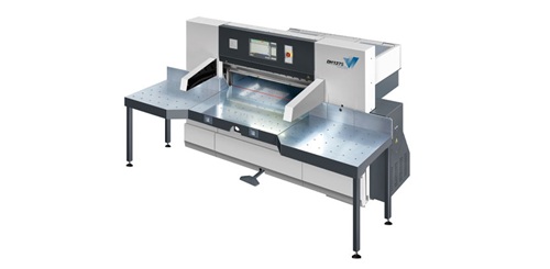 Double Worm Gear System Paper Cutting Machine