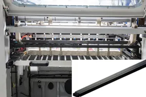 Bottom air suction structure