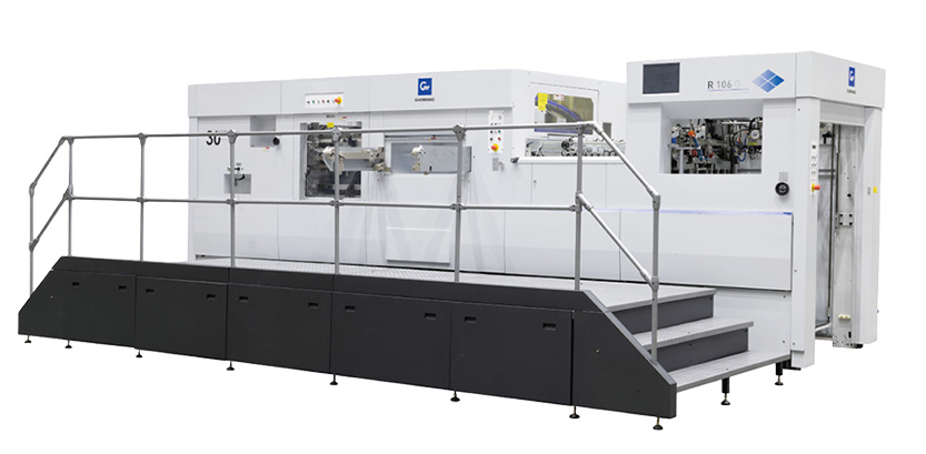 Die‑cutting Machine with Partial Waste Stripping (Double Cam Opening)