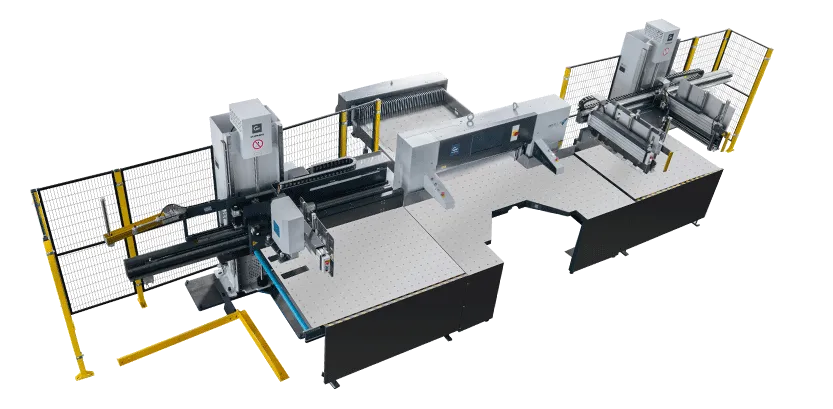 Straight-Through High-Efficiency Cutting Line